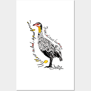 Yellow-necked Spurfowl Posters and Art